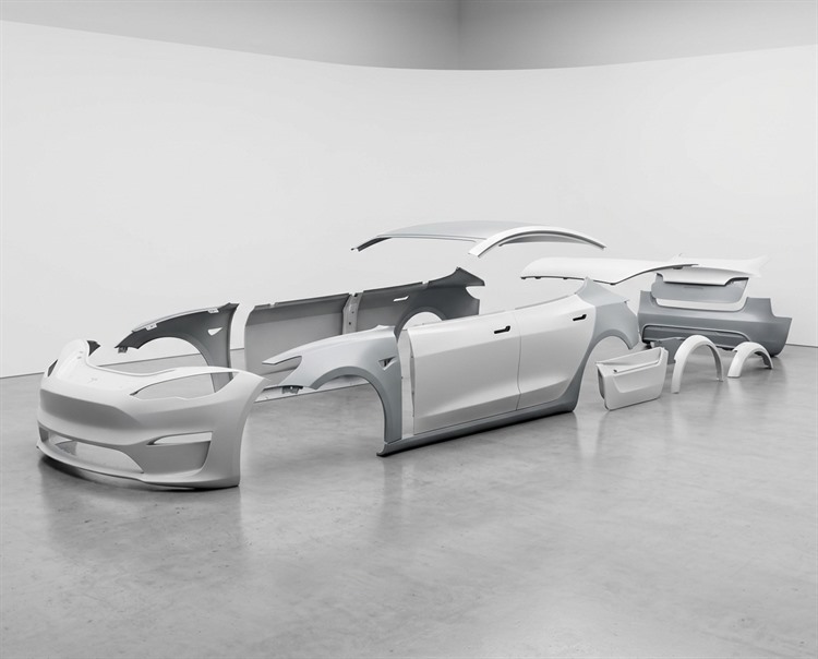 Final Painted FRP Body